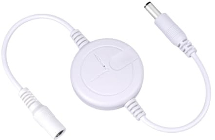 PAGJHRFJG Automatic Restart Cable DC5V-15V 72 Hours for WiFi Bridge/Cat/Router/Repeater Router Reset Rebooter White