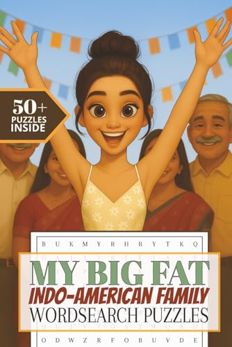 My Big Fat Indo-American Family Word Search Puzzles: Indian Family and Friends Word Search Puzzles: 6x9 | 78 Page Puzzle Book | Gift | Bridal Shower ... Wordsearch Puzzles by The Regeti's)