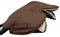 BAMBINIWELT universaler Muff Handwärmer Handschuhe für Kinderwagen Buggy Jogger mit Wolle UNI (Braun.) XX