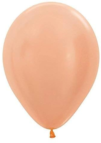 Amscan 9903679 Ball:10Pk 11 Met Rose Gold