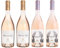 Lot de 4 Bouteilles Caves D’Esclans Côtes de Provence 2020 – 2 Whispering Angel et 2 Rock Angel