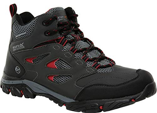 Regatta Holcombe Iep Isotex Hommes Chaussures De Randonnée, Gris/Noir, 46