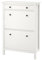 IKEA Schuhschrank Hemnes mit 2 Fächern, weiß