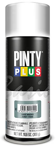 PINTYPLUS BASIC PINTURA EN SPRAY 520cc Gris Medio 7000, 400ml - 520cc