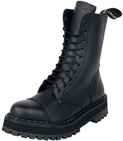 Altercore 353 Vegan Unisex Stivali Nero EU40 100% Poliuretano (Similpelle), Suola in Gomma