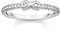 THOMAS SABO Ring Infinity mit weißen Steinen silber 925 Sterling Silber TR2322-051-14-52