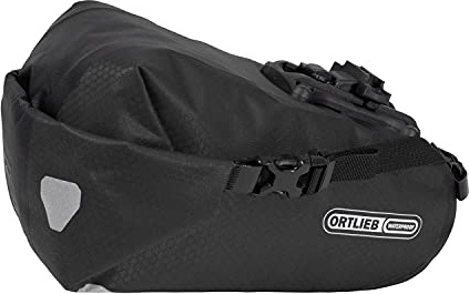 Ortlieb Saddle-Bag Two Satteltasche, Black Matt, 14 x 21 x 28 cm, 4.1 L