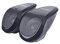 Baceyong Impermeable Bluetooth Altavoz música Reproductor de Audio Radio para Motocicleta ATV Todo Negro