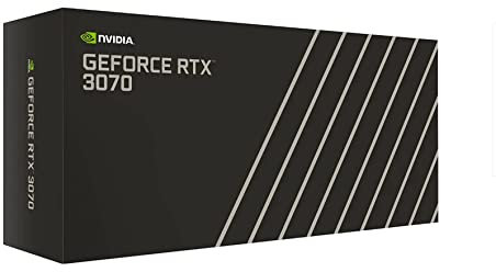 NVDIA GeForce RTX 3070 8GB GDDR6 PCI Express 4.0 Graphics Card - Dark Platinum and Black (Renewed)