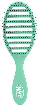 WetBrush Speed Dry Detangler with Heat Resistant Heatflex Bristles and Open Vent Design to Dry Hair Faster, for All Hair Types, Amazon Exclusive Colour, Aqua