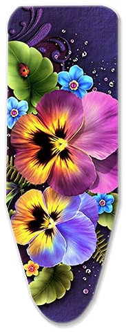 Générique Housse Table à Repasser XXL, 160 x 60 cm, Housse Table a Repasser Montage Rapide, Housse de Planche à Repasser, 100% Coton, Réduit Le Temps De Repassage, 4 Clips de Fixation