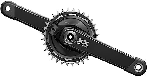 Sram Unisex – Erwachsene Eagle-2283548630 Kurbelsatz, Schwarz, Einheitsgröße