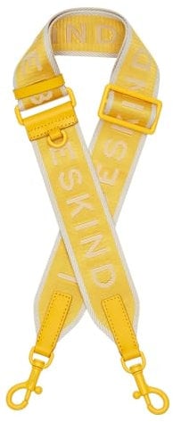 Liebeskind Berlin Women's Fancy Logo Webbing Classic Long Lemon Shoulder Strap