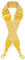 Liebeskind Berlin Women's Fancy Logo Webbing Classic Long Lemon Shoulder Strap