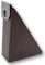 (25 Pack) Brown Aluminum Steep Gutter Wedges for 5 Inch K-Style Gutters- Use to Level Your Gutters When Fascia is at an Angle for 6/12 Through 10/12 Roof Pitch.