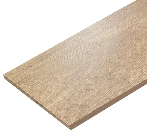 Tablette mélaminé chêne français 800 x 400 x 18 mm - PEFC 75%
