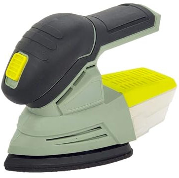 Levigatrice Orbitale senza Fili, con Platorello Triangolare 135mm - Levigatrice Palmare di Precisione 20V, Motore Bipolare, Batteria non Inclusa