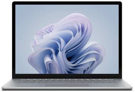Microsoft Surface Laptop 6 Intel Core Ultra 5 135H 38,1 cm (15) Touchscreen 16 GB LPDDR5x-SDRAM 512 GB SSD Wi-Fi 6E (802.11ax) Windows 11 Pro Platin