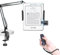 Page Turner Remote & Stand for Kindle - Holder & Remote (Bundle) for reading in bed designed for Kindle Paperwhite Oasis - Easy to use E-Reader page turner clicker with Adjustable Flexible Arm Stand