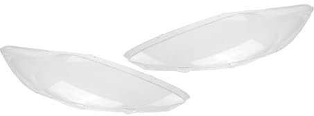 Faro Principale Auto 1 Coppia Per Ford Per Fiesta 2009 2010 2011-2014 Auto Faro Anteriore Faro Copriobiettivo Paralume Trasparente Chiaro Borsette