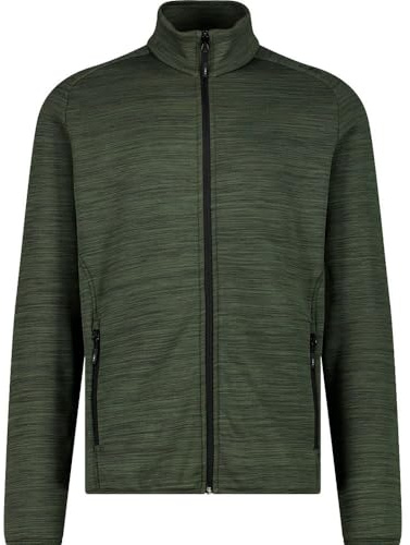 CMP - Man Jacket, Oil Green Mel-Schwarz, 48