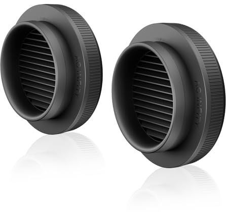 AC Infinity Grow-Zelt-Luftkanal-Belüfter 2er-Pack Lichtblockierend Twist-On