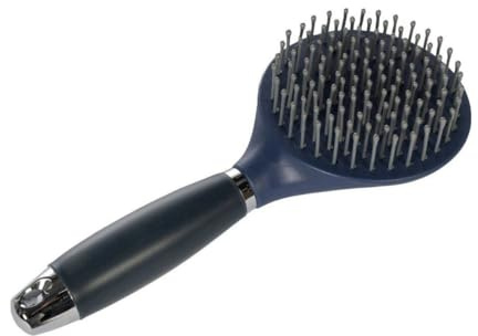 HKM Gel Schweif und Mähnenbürste, Dunkelblau/Schwarz, One Size