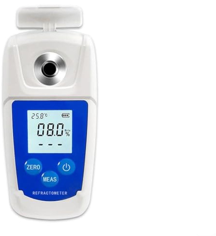 Digitales Zuckermessgerät für Lebensmittel- und Getränkeindustrie - 0-32% / 0-55% Messbereich, automatische Kompensation (10-40°C), ABS-Konstruktion, tragbares Design (10-40°C(10-40°(10-40°(10-4(10-(1
