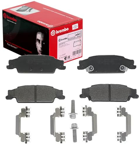 Brembo P 09 007 Bremsbelagsatz, Scheibenbremse hinten | P 09 007 Kompatibel mit Cts,sts