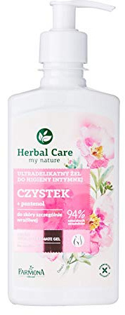 FARMONA _Herbal Care My Nature Delicate Intimate Gel ultradelikatny ¿el do higieny intymnej Czystek + Pantenol 330ml