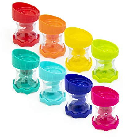 Sassy Baby Rain Barrel Connecting Tubes Bath Toy - 6m+, Mixed