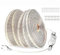 FOLGEMIR 20m LED Band mit Schalter - Blau, 220V 230V Beleuchtung, 60 Leds/m Strip, IP65 wasserdicht Lichtschlauch (Blau, 20m)