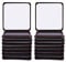 Ezprotekt Furniture Sliders for Carpet Sliders 2-1/2 inch for Moving Furniture Movers Carpet Gliders Glides Self-Adhesive Furniture Moving Pads, 64 mm 16 PCS Brown