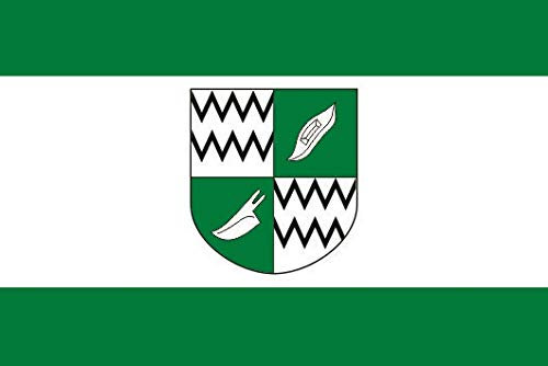 U24 Aufkleber Rhede Flagge Fahne 8 x 5 cm Autoaufkleber Sticker