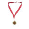 Goldene Sterne Medaille | Preis für Kinder | Trophäe | Medaille zum Lernen | 48 x 8 cm | Rot |