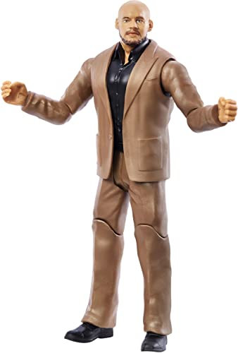 WWE MATTEL Basic Actionfigur, beweglich, 15,2 cm, Sammlerstück für Kinder ab 6 Jahren, mehrfarbig (HDD26)