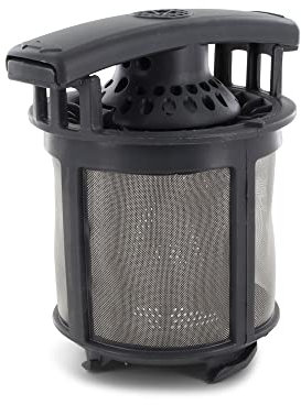 DL-pro Colador fino y grueso en juego para Electrolux Juno Zanker Zanussi 1119161105 111916110/5 para modelos AEG Favorit para lavavajillas lavavajillas
