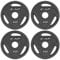 CAP Barbell 2-Inch Olympic Grip Weight Plate, 10 lb, Set of 4 plates