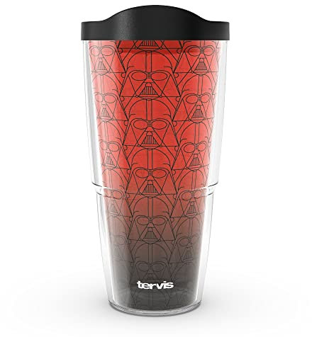 Tervis Star Wars Gobelet isotherme à double paroi en plastique Motif Dark Vador