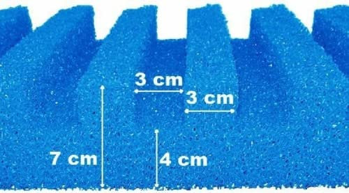 Pondlife T-Profil Filterschaum 100 x 100 x 7 cm mittel PPI20