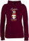 Pullover Damen Hoodie Frauen - Weihnachten Geschenke Christmas - Wichtel Outfit mit Name - XXL - Burgundrot - Weihnachts Outfits Pulli weihnacht weihnachtswichtel polower Kapuzen weihnachtliche