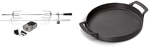 Enders Edelstahl-Grillspieß für Boston 6 Grillspieß Boston 6 silber & ® SWITCH GRID Pfanne