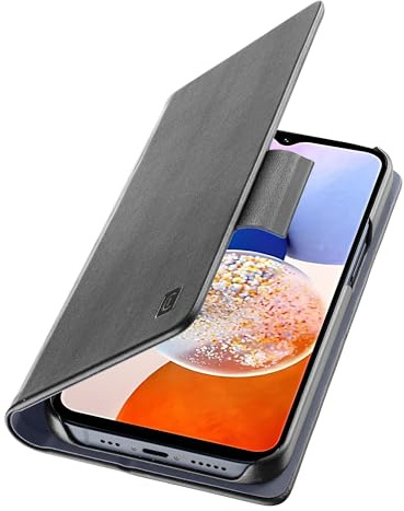 cellularline - Book - Galaxy A15 - Der unverzichtbare Schutz mit magnetischem Sicherheitsverschluss - Schwarz