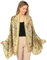 Trillion London® Seidenschal für Damen | Leichte Damenschals | Schals | Kopftuch | Geschenke für Damen | Designerdrucke | Alltagskleidung | Glatt und weich | Grün
