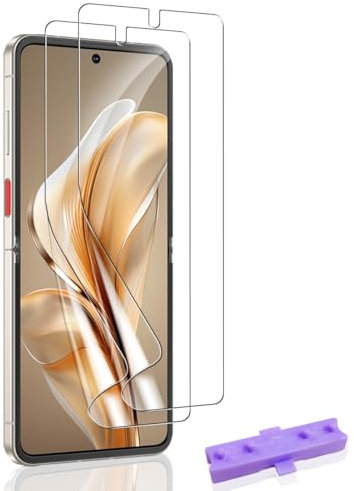 Bekiikoo Protection Écran pour Nubia Flip 5G 2 pièces, [pas en Verre Trempé], sans Bulles HD Transparent Doux TPU Film Protection pour Nubia Flip 5G Protection Écran