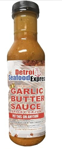 Detroit Seafood Express Cajun Garlic butter Sauce