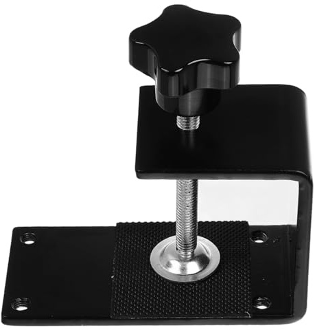 LALADEFIEE Schalthebelständer aus Eisen Schwarz mit Tragbarem Design und USB Linear Simulation Verstellbare Halterungsaustausch für Rennspiel Handbremse Kompatibel mit PC und Ps Gaming