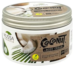 Mussa Canaria Extra feuchtigkeitsspendende Kokosnuss-Körpercreme – 250 ml