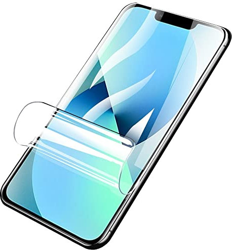 Negugew 2 Stück Displayschutzfolie für iPhone 13 Pro Max, Ultradünne Hydrogel-Folie aus Weichem TPU für iPhone 13 Pro Max Berührungsempfindlich