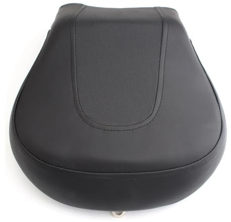 Cowl Seat Motorcycle Leather Rear Pillion Passenger Seat Black For So&ftail For Fat&boy FLSTF Springer FXST
